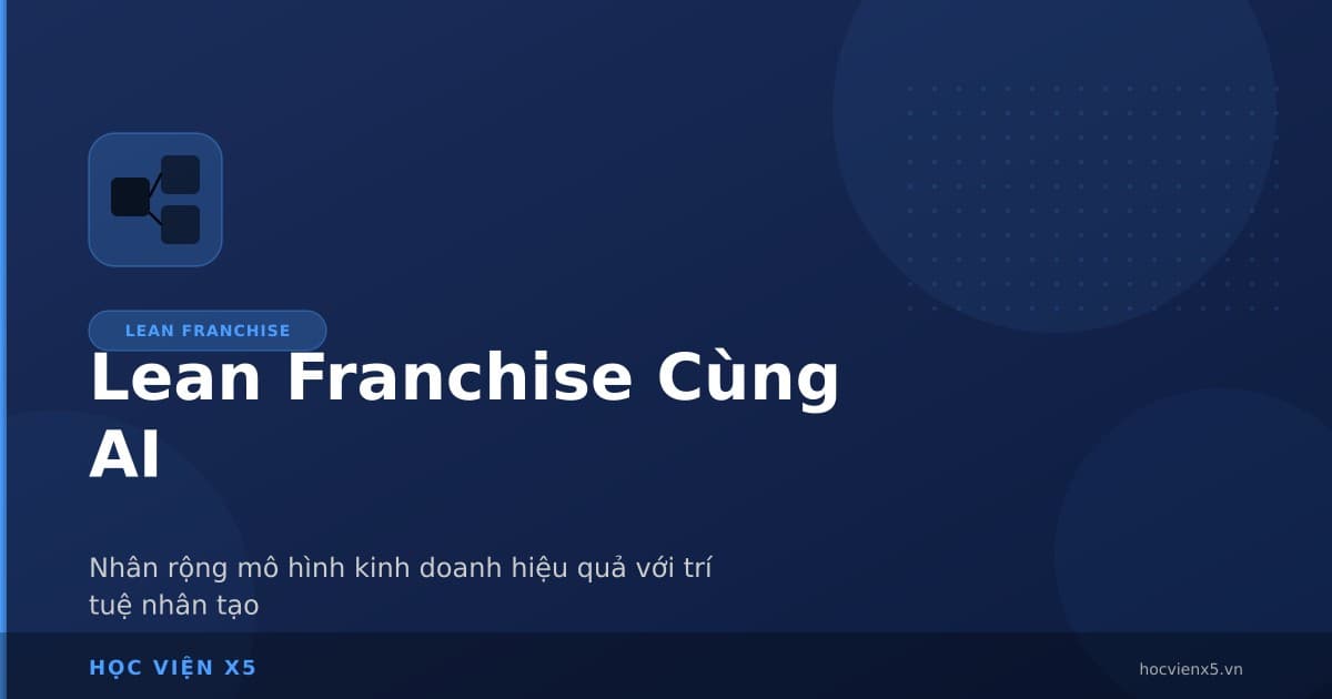 Lean Franchise Cùng AI